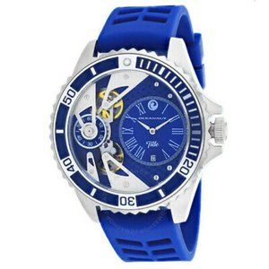 Oceanaut Men's Tide Rubber Strap Blue OC0994 Watch